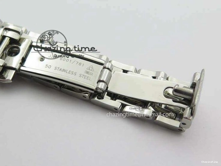 0505 Colorful De Ville 27mm Ladies MK 1:1 Best Edition White MOP Dial On SS Bracelet Ronda Quartz 8191